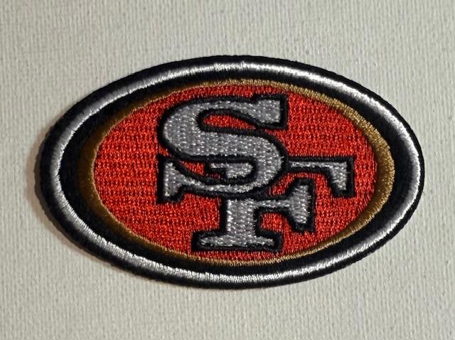 49ers oval patch
