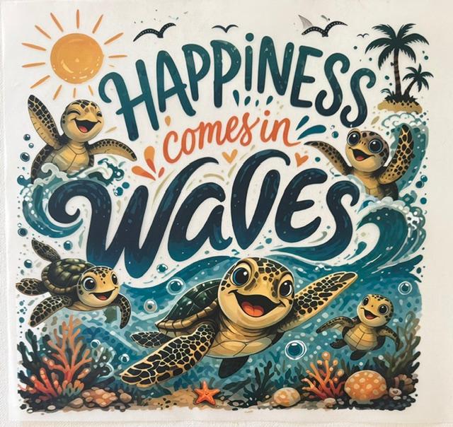 Happiness comes in Waves