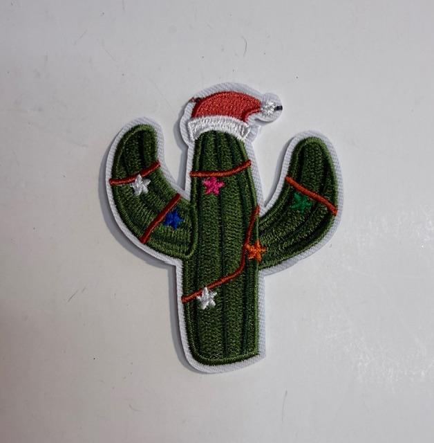 Christmas Cactus hat patch