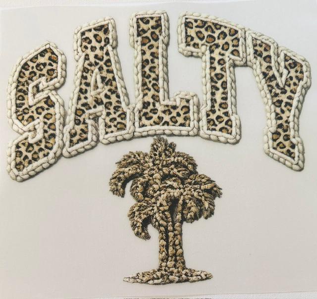 Salty -cheetah/ palm tree