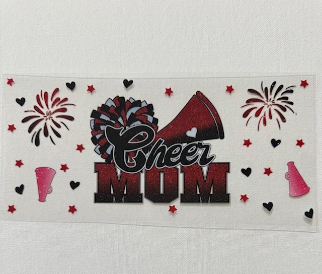 Cheer Mom red/black