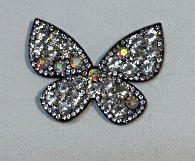 Stone butterfly hat patch
