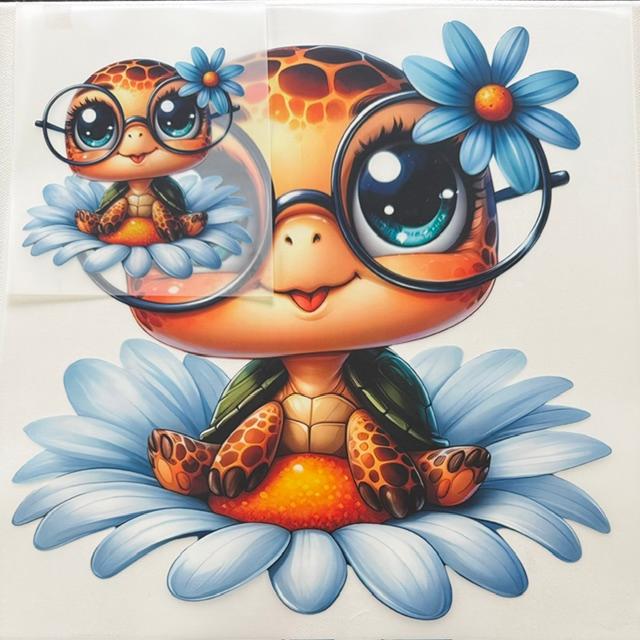 Turtle w. glasses-2pc set
