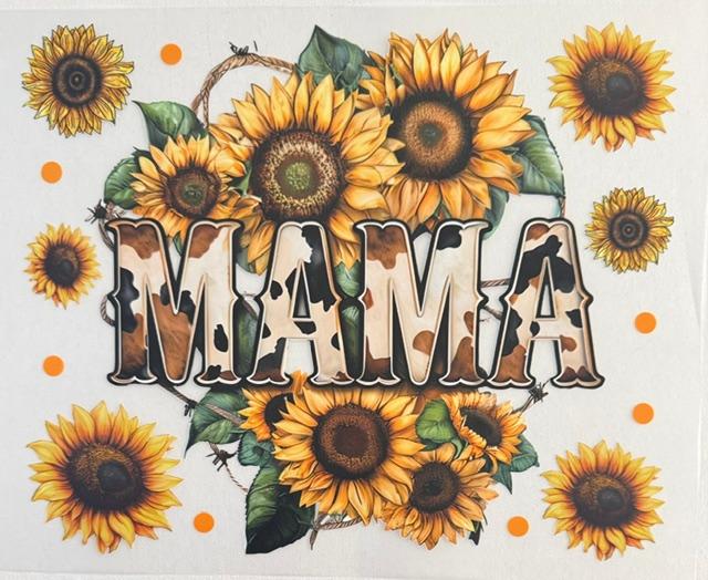Mama - many sunflowers