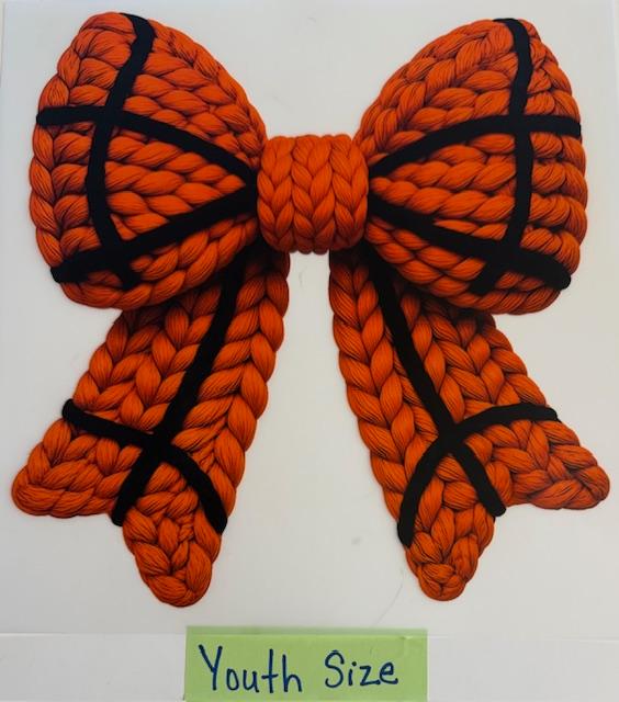 Basketball yarn Bow