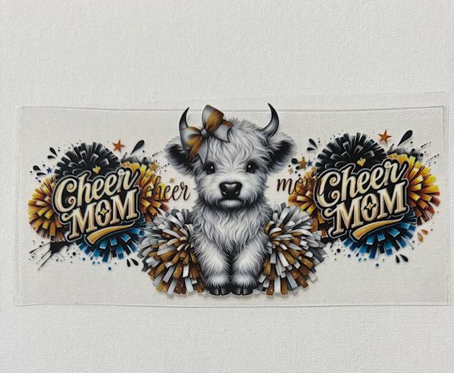 Cheer mom cow bow