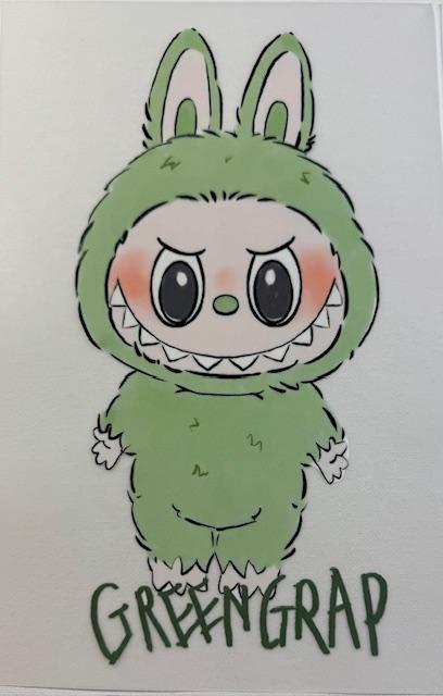 Labubu green