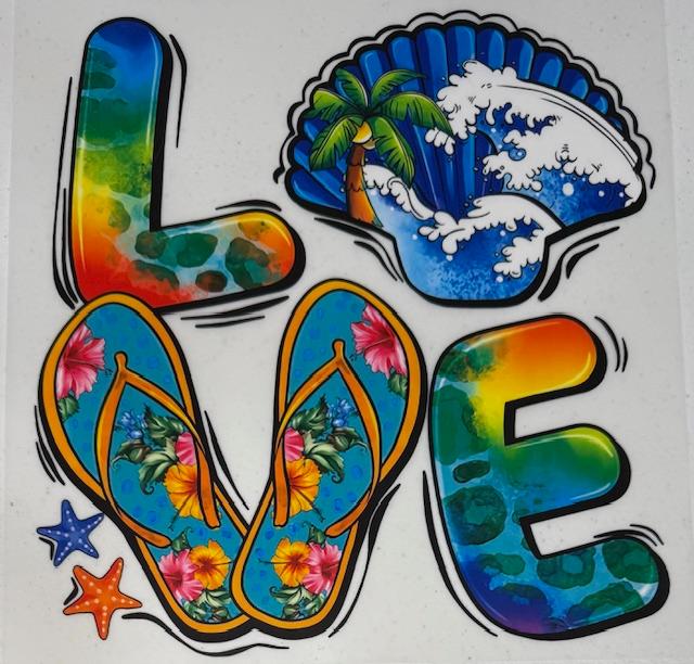 LOVE-beach theme