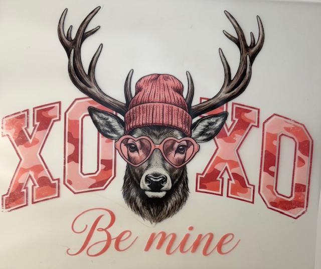 XOXO Deer, Be Mine