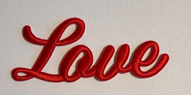 Love - hat patch