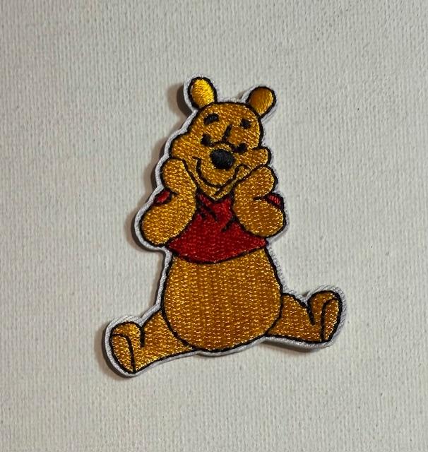 Pooh smiling patch