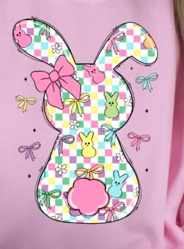 Bunny, checkered and peeps