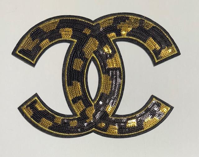 CC cheetah bling patch