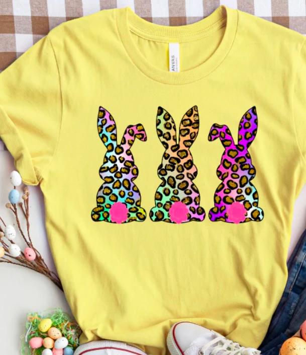 Cheetah Easter Bunnies