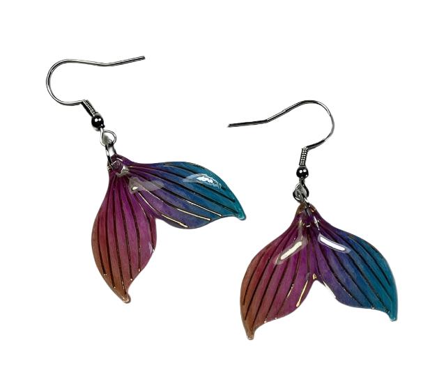 Earrings Pink - Blue