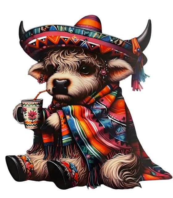 Fiesta Cow