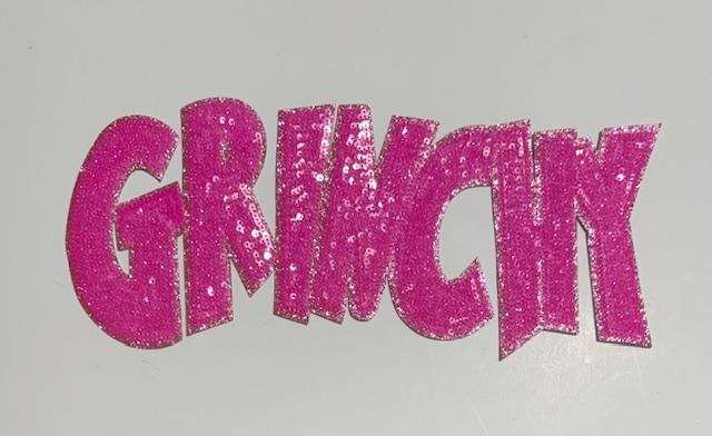 Grinchy Patch-pink