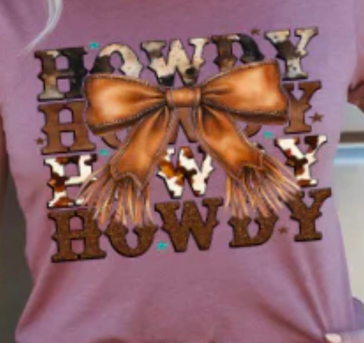 Howdy Howdy Fringe Bow
