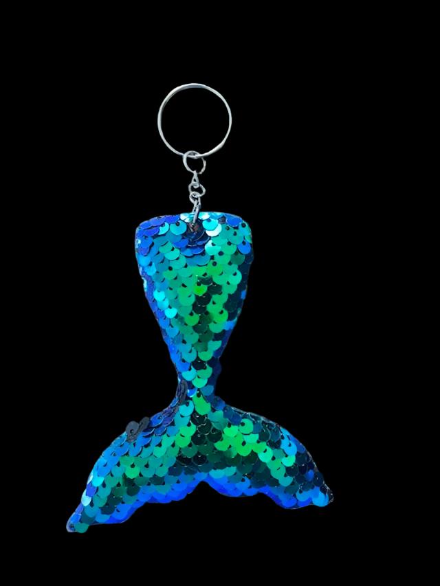 Key Chain Mermaid Purple/Green