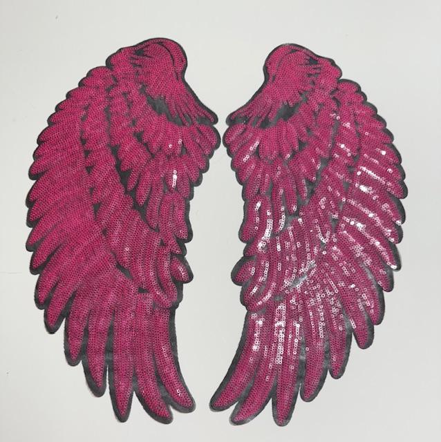 Pink Wings set Patch