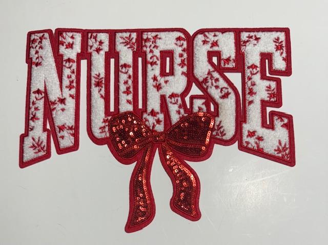 Nurse patch - red