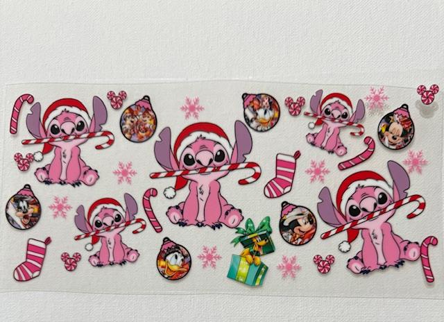 Stitch Pink Christmas
