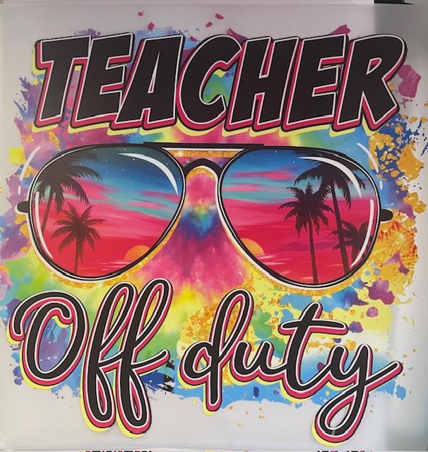 Teacher Off Duty - Glasses