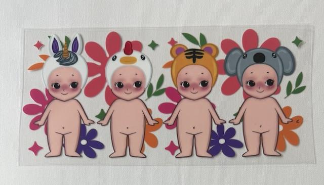 Sony Angels-unicorn,chick,mouse