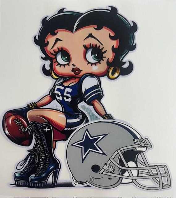 Betty Boop - Dallas Cowboys