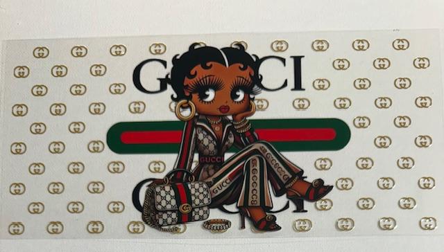Betty Boop - Gucci - Gucci pants, sitting
