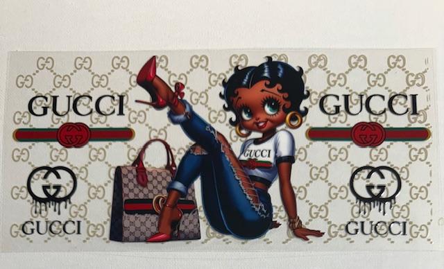 Betty Boop - Gucci -ripped jeans