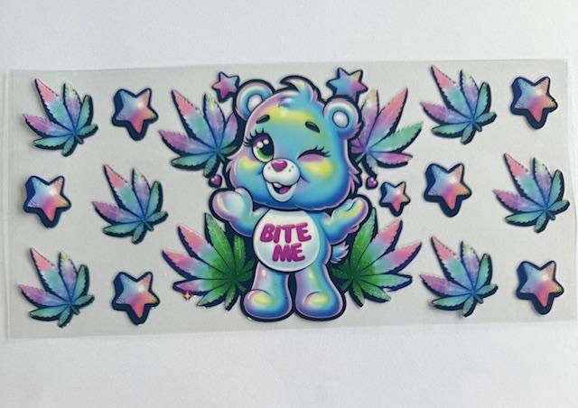 Bite Me Bear cup wrap