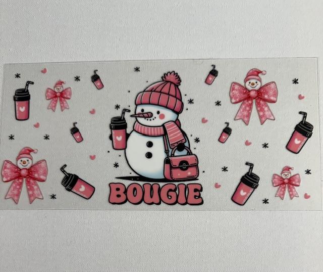Bougie Snowman