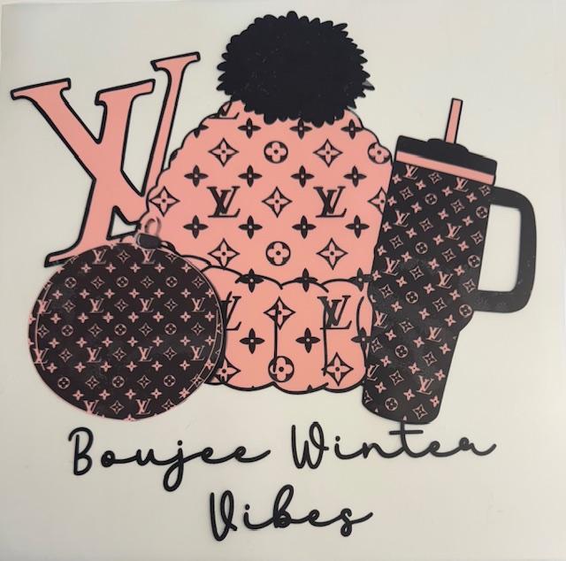 Boujee winter vibes - pink