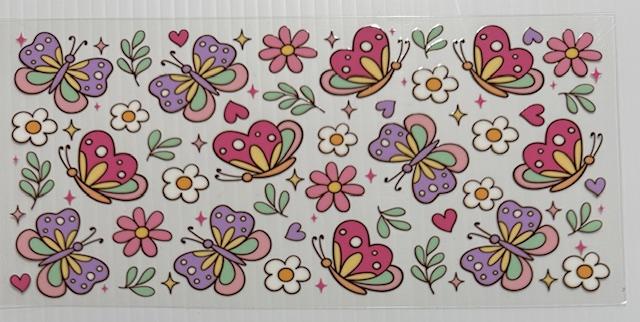 Butterflies & Flowers