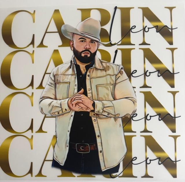 Carin - gold letters