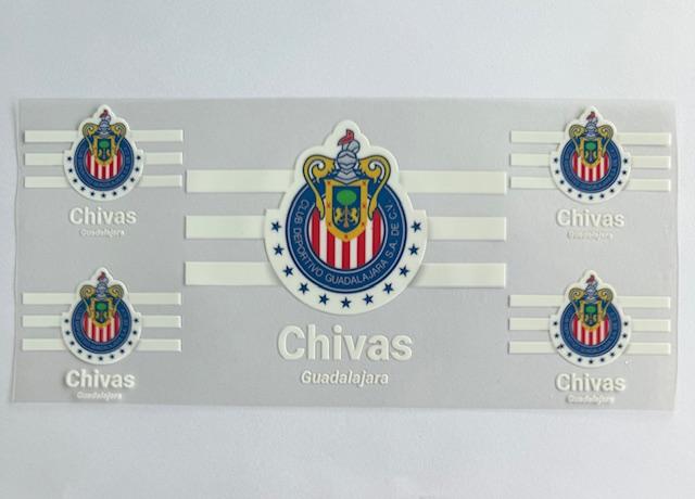 Chivas 5 logos cup wrap