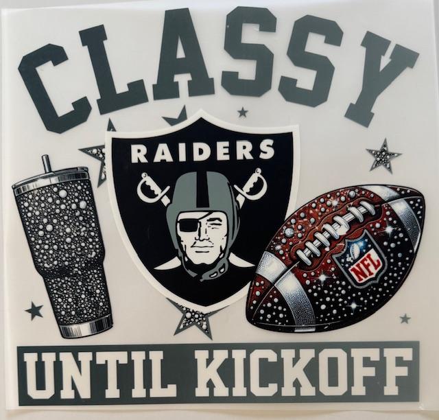 Raiders-Classy until Kick-off