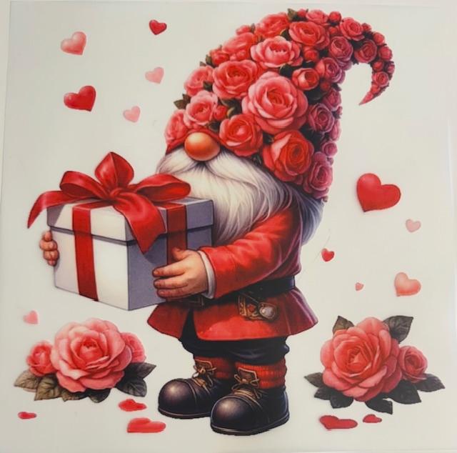 Gnome - Valentines w/ gift
