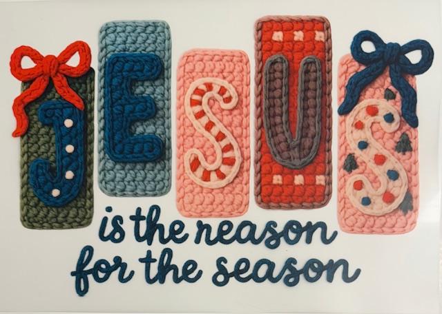 Jesus is the reason for the season-yarn