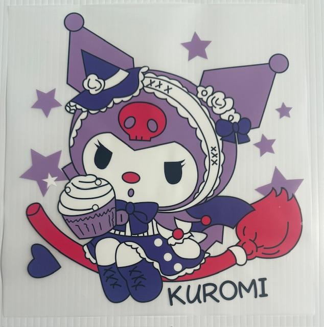 Kuromi - purple w/ cupcake