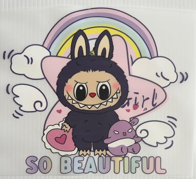 Purple Labubu - so beautiful, rainbow