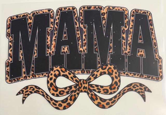 Mama-Cheetah outline/bow