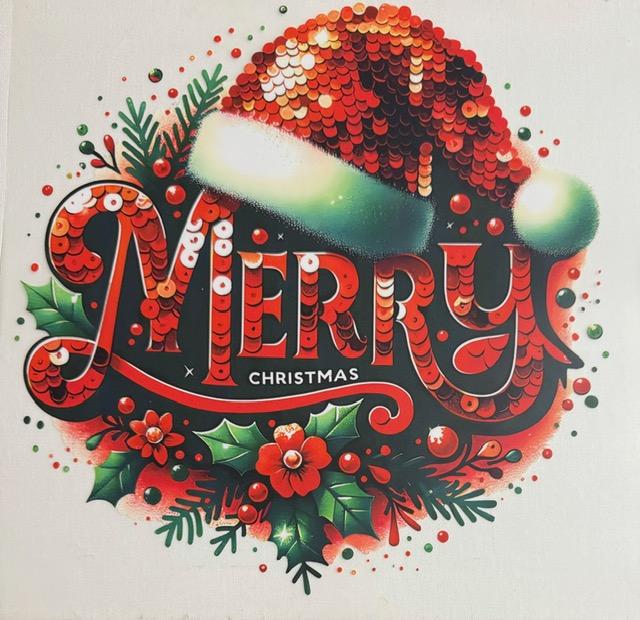 Merry Christmas - bling