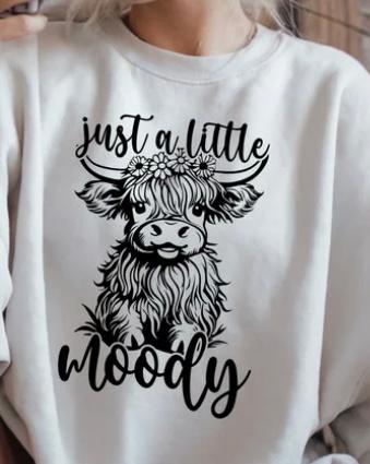 Just a little Moody - cow