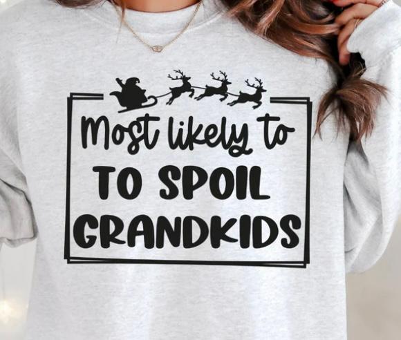 Most likely to spoil Grandkids-Christmas