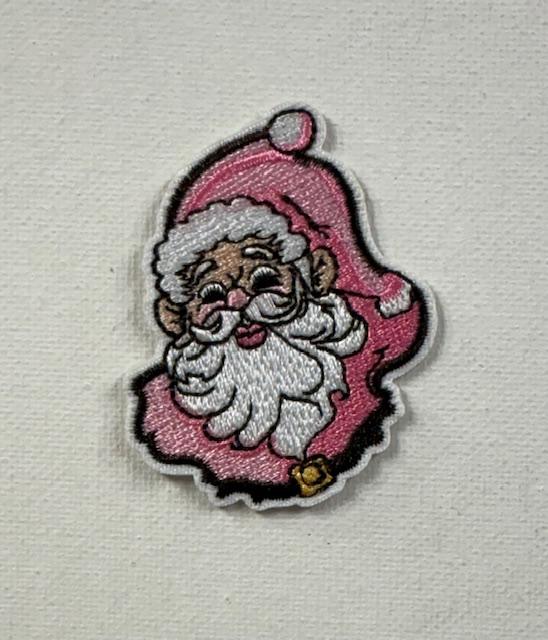 Pink Santa patch