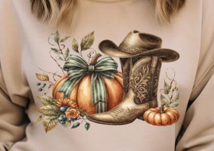Fall - boots & cowboy hat