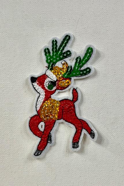 Red Reindeer patch