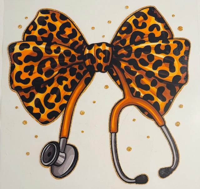 Cheetah bow Stethoscope